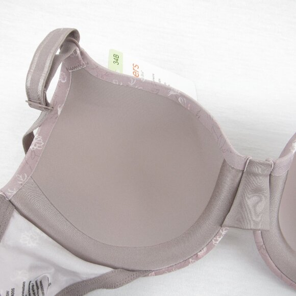 Warners Underwire T-Shirt Bra Women's Size 34B This Is Not a Bra Full Coverage - Picture 8 of 14